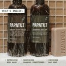 Papatui Men's Shower Pack Lush Coconut 3ct - Imperfect Box