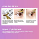 KISS Products imPRESS Press-On Self Adhesive Eyelashes Spiky 20 - New