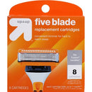 Men's Five Blade FITS Cartridges 8ct up&up - New