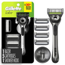GilletteLabs Value Pack Razor Handle + 5 Blade Refills - Missing Box