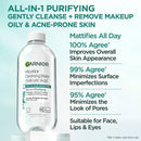Garnier Salicylic Acid Purifying Makeup Remover Micellar Water and Facial Cleanser 23.7 fl oz - Imperfect Container