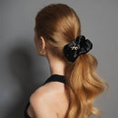The Hair Edit Charming Ruched Ribbon Satin Scrunchie - Imperfect Box
