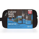 Every Man Jack Mountain Air Holiday Body Dopp Bag Gift Set 3ct - New