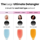 Tangle Teezer Ultimate Detangler Hair Brush Large Peach - New