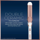 Conair Double Ceramic Rose Gold Curling Iron 1.5 - Imperfect Box