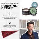 American Crew Men's Medium Hold and Medium Shine Forming Gel Cream 3oz - Imperfect Container
