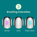 quip Rev Oscillating Rechargeable Electric Toothbrush Black/Silver - Imperfect Box