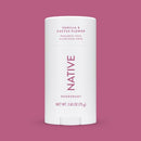 Native Solid Deodorant for Women & Men - Vanilla & Cactus Flower 2.65oz - New