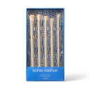 Sonia Kashuk; Limited Edition Ribbed Eye Makeup Brush Set 5ct - Imperfect Box