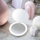 Ilios Lighting Rechargeable LED Compact Makeup Mirror - New