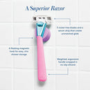 Athena Women's 5 Blade Reusable Razor Kit Pool Party - Imperfect Box
