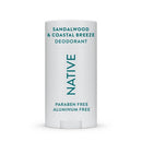 Native Limited Edition Fall Getaway Deodorant Sandalwood & Coastal Breeze 2.65oz - Imperfect Container