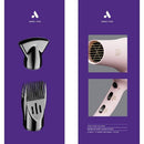 Andis Soft Touch Pro Dry Tourmaline Ionic Dryer Pink 1875 Watts - Imperfect Box