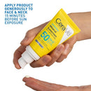 CeraVe Invisible Mineral Face Sunscreen SPF 50 1.62 fl oz - Imperfect Box