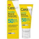 CeraVe Invisible Mineral Face Sunscreen SPF 50 1.62 fl oz - Imperfect Box