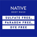 Native Sulfate Free Body Wash Coconut; Vanilla 36 fl oz - Imperfect Container