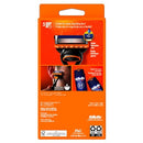 Gillette Fusion5 Men's Razor + 2 Razor Blade Refills - Imperfect Box