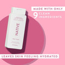 Native Body Wash Vanilla & Cactus Flower Sulfate Free 18 fl oz - Imperfect Container