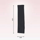 Scunci by Conair No Damage Stretch Fabric Headbands Black 5pcs - New