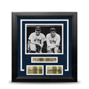 Lou Gehrig & Babe Ruth New York Yankees 8" x 10" Framed Baseball Photo with Engraved Autographs