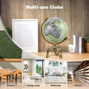 Educational Geographic 5/8/10 Inch World Globe with Triangle Metal Stand