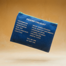 GetBullish Secret Agent Packing Checklist Canvas Zipper Pouch 9.5" x 7" | Cosmetics Bag or Pencil Case