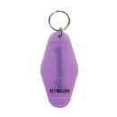 Getaway Car Motel Style Keychain in Translucent Purple
