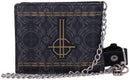 Ghost Rock Band Gold Meliora Chain Wallet