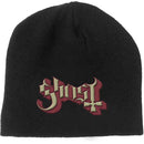 Ghost Rock Band Embroidered Logo Metal Beanie