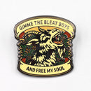 Gimme the Bleat Boys and Free My Soul Enamel Pin