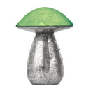 Glass Mushrooms in Set of 4 | Glass Figurines Sculpture for Indoor/Outdoor Decor