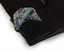 Go-To Button-Up Shirt With Contrast Details // Black // Contemporary Fit (Regular)