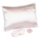 Goodnight Gorgeous Pink Satin Sleep Set | Pillowcase Sleep Mask Scrunchie Gift Set For Her