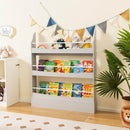 3-Tier Bookshelf with 2 Anti-Tipping Kits for Books and Magazines