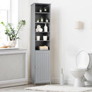 72 Inches Free Standing Tall Floor Bathroom Storage Cabinet