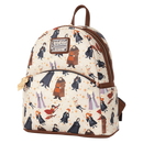 Loungefly Harry Potter Hogwarts All-Over Print Mini Backpack