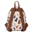 Loungefly Harry Potter Hogwarts All-Over Print Mini Backpack
