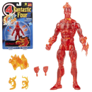Retro Marvel Legends: Fantastic Four - Human Torch 6-Inch Action Figure