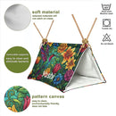 Personalized Hummingbird Flax Pet Tent for Small Animals