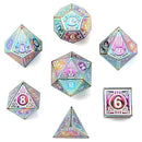 Solid Metal Dice Set for Creative Gaming Adventures
