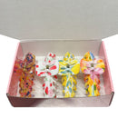 Hair Clip Gift Set of 4 | Lobster-Style Large Claws Pack | Printed Hair Claw Clips in a Gift Box