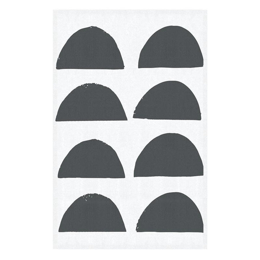 Half Circle Tea Towel | Cotton Dish Kitchen Towel | 18