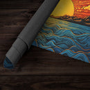 Setting Yellow Sun Playmat