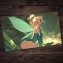 Teal Fairy Dreams Playmat