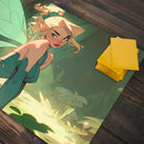 Teal Fairy Dreams Playmat