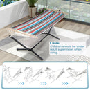 Hammock with Stand and Carrying Case-Multicolor