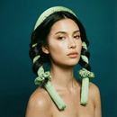 Heatless Roller Set in Green | 4-Piece Hair Curler Set | Hair Accessories