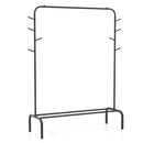 Heavy Duty Clothes Rack 50-Inch Wide Metal Garment Wardrobe Rack-Black