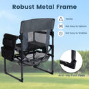 Camping Chair Heavy Duty with Cup Holder and Bottle Opener