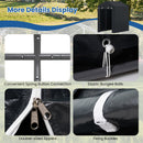 Portable Storage Shed with Roll-Up Zipper Door
